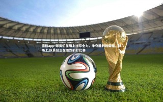 德信app-球员们在场上拼尽全力，争夺胜利的荣耀，球场上,队员们正在激烈的打比赛